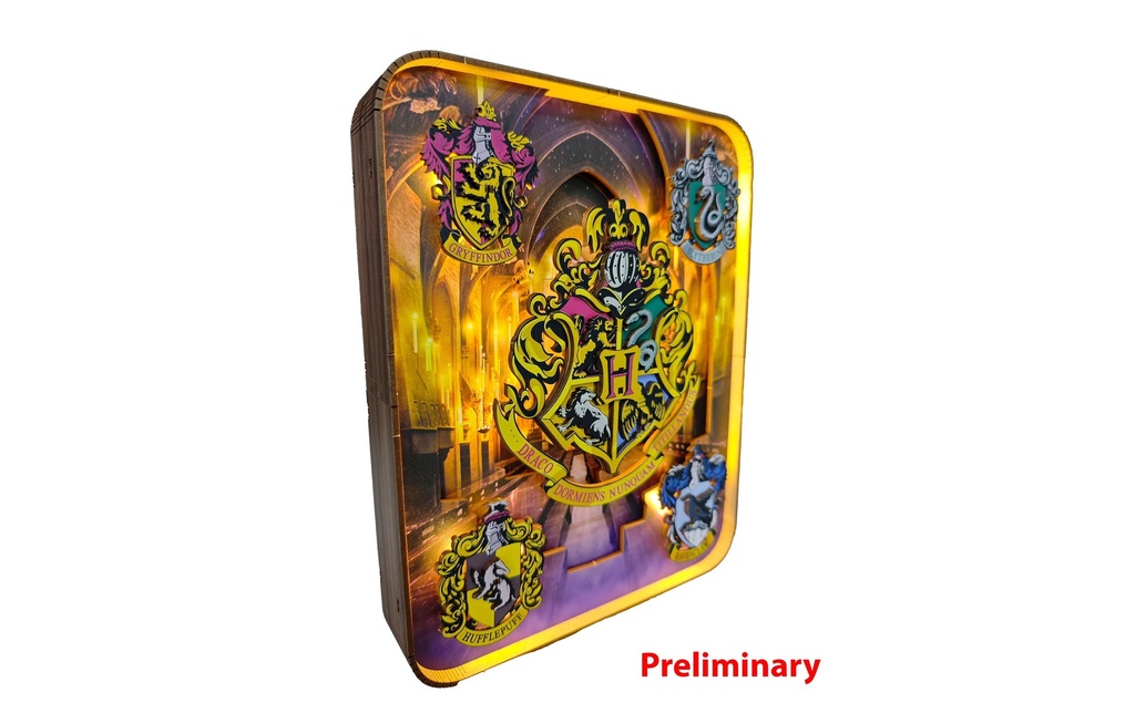 Revell Tiny Adventures - Harry Potter Hogwarts Crest Bois