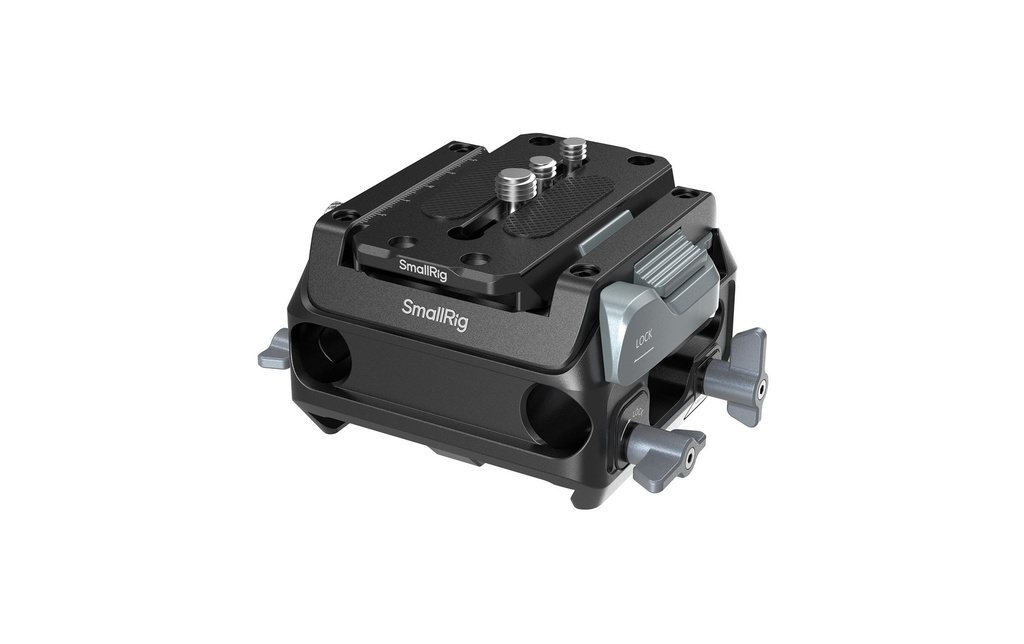 Smallrig Kit de plaque de montage 5366 15 mm Dual Rod Clamp
