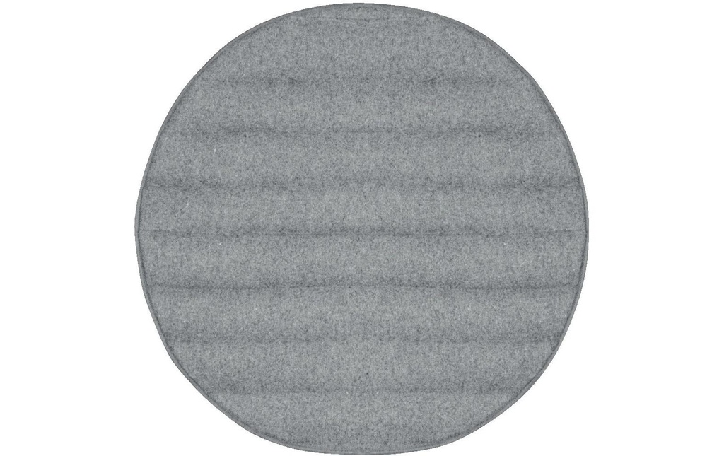 pad Coussin d’assise Lamu Light Grey, Ø 40 cm