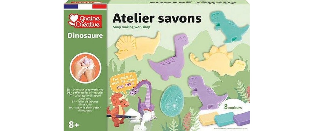 Graine Créative Graine Créative Atelier Savon Dino Vert