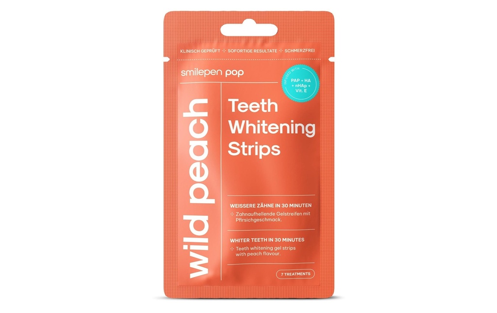 Smilepen Blanchiment Pop Wild Peach Teeth Whitening Strips