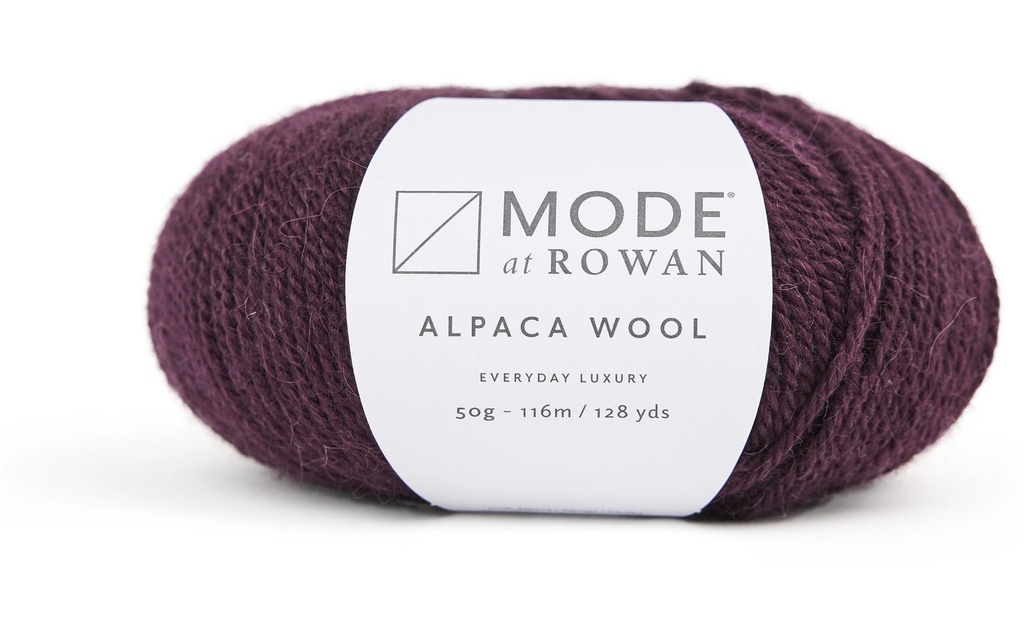 Mode at Rowan Laine Laine d'alpaga 50g, 116 m, violet