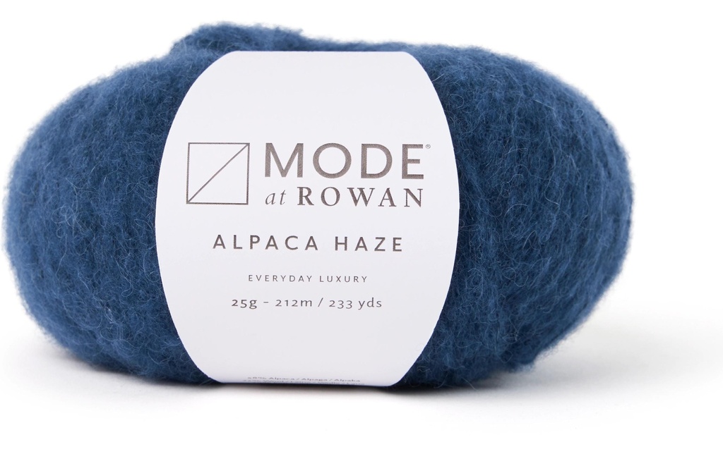 Mode at Rowan Laine Alpaca Haze 25 g, 212 m, bleu