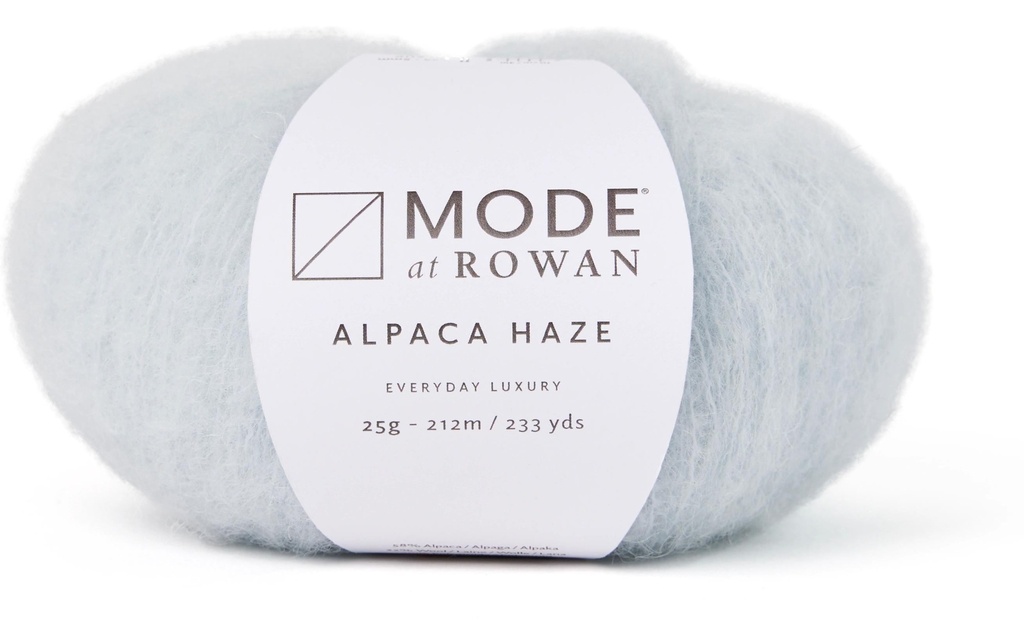 Mode at Rowan Laine Alpace Haze 25g, 212 m, gris clair