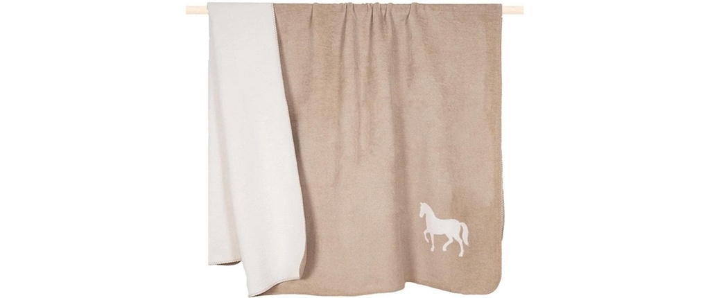 pad Couverture Cozy Up Pony Taupe-Cream Pony, 150 x 200 cm