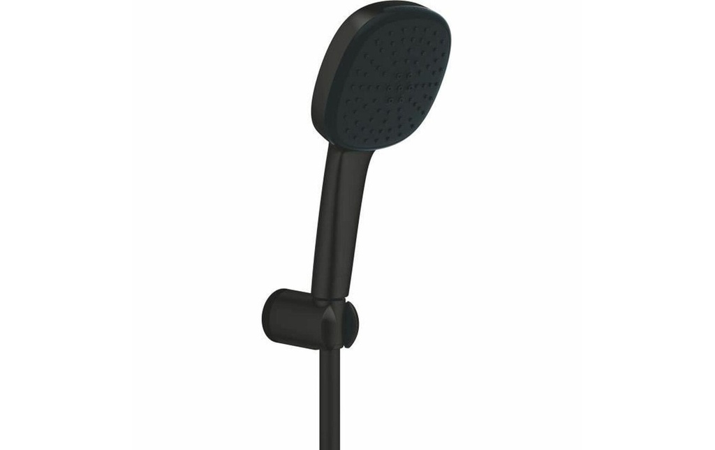 GROHE Vitalio Comfort 110 kit support mural noir mat 2 jets