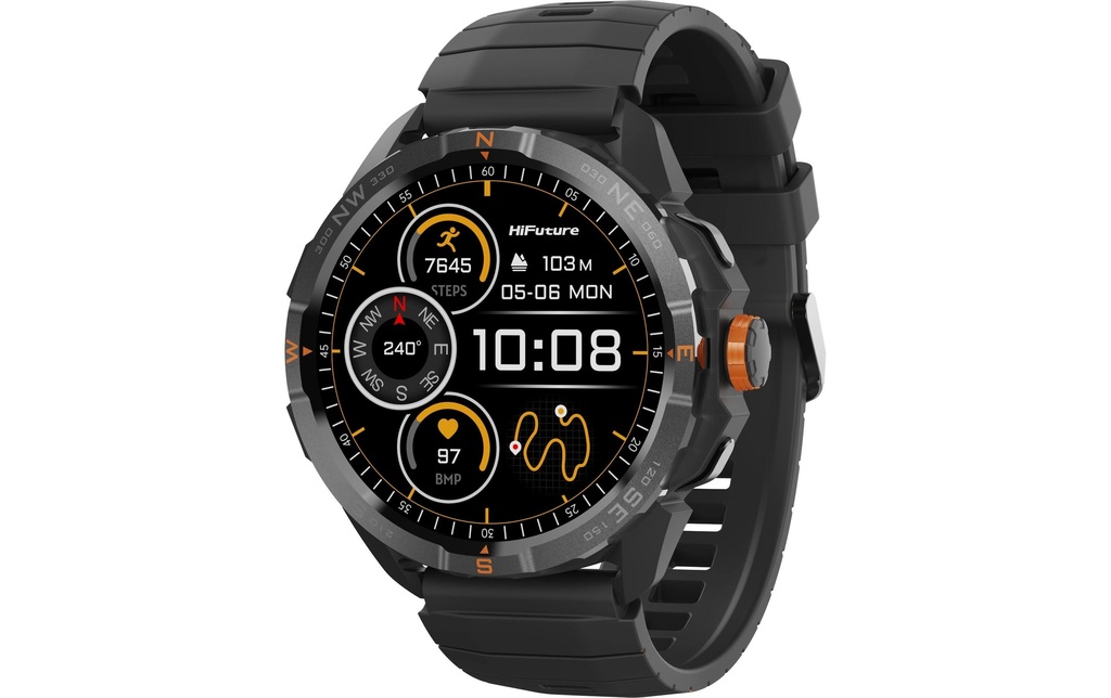 HiFuture HiFuture NEXUS GPS Smartwatch Titanium