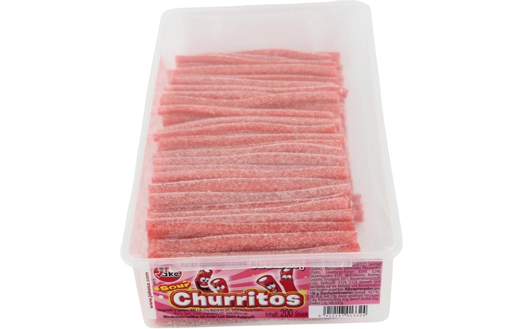 Jake Churritos Fraise acidulée 1400 g