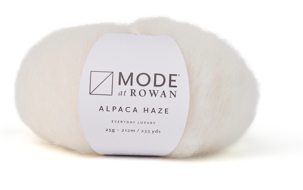 Mode at Rowan Laine Alpaca Haze 25 g, 212 m, Cream