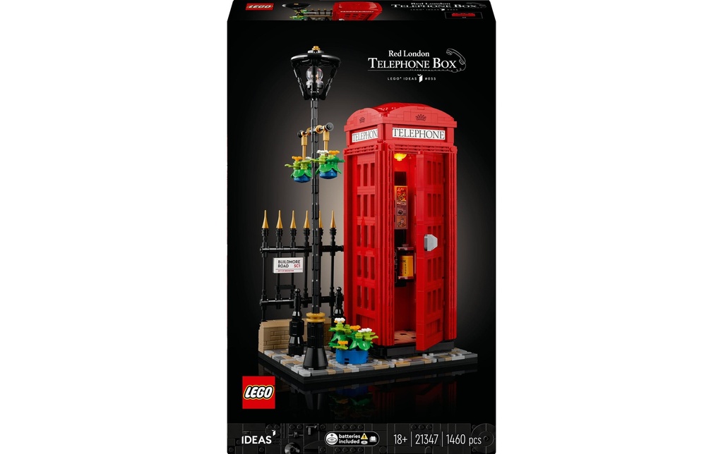 LEGO® Ideas Cabine téléphonique rouge de Londres 21347