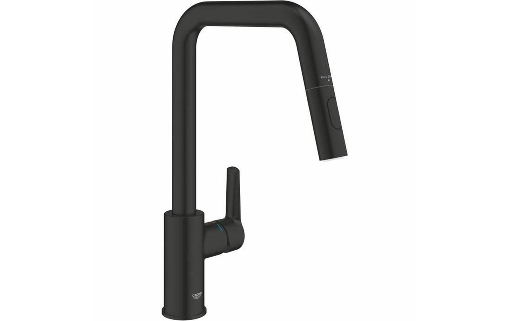 GROHE Lancement Métal noir mat