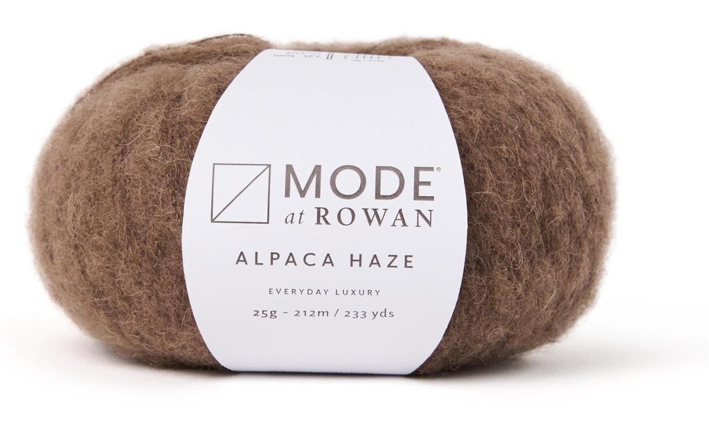 Mode at Rowan Laine Alpaca Haze 25 g, 212 m, marron