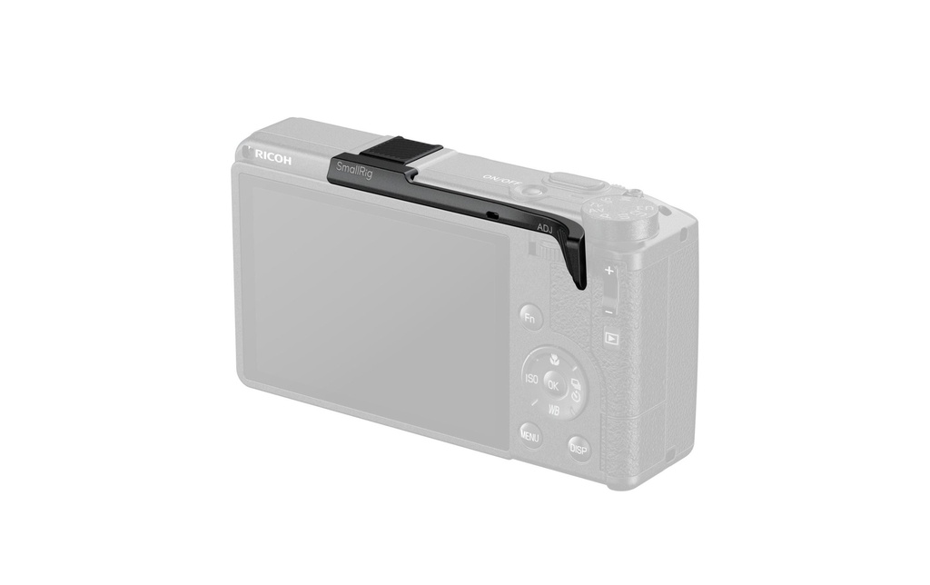 Smallrig Poignée de main GR IV Alliage d'aluminium Noir