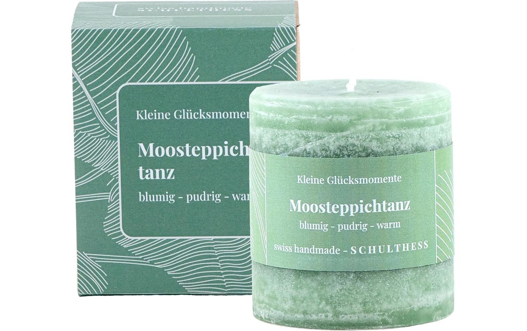Schulthess Kerzen Bougie parfumée Danse des tapis de mousse 7 x 8 cm
