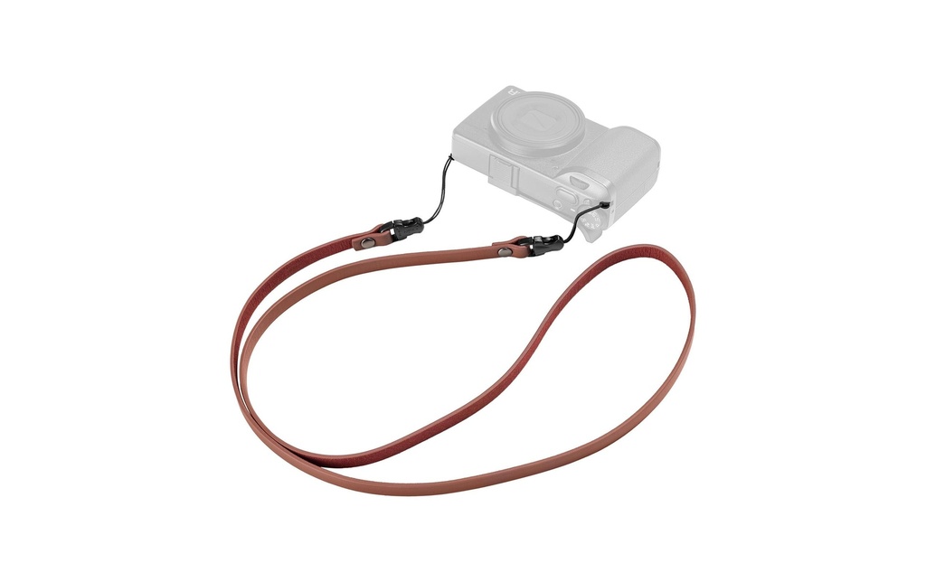 Smallrig Bandoulière GR Series Cuir Nylon Rouge