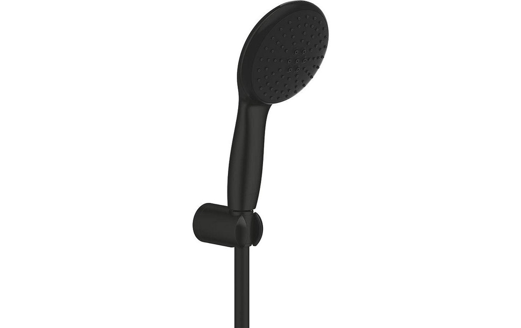 GROHE Vitalio Start 110 rond, 2 jets, noir mat