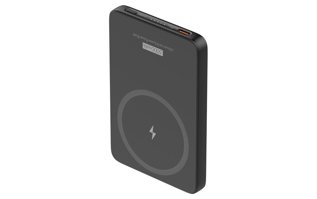 STEFFEN Chargeurs portatifs Magnetic 15 W PD + Qi 5 000 mAh max. 5 V-3 A 5000 mAh
