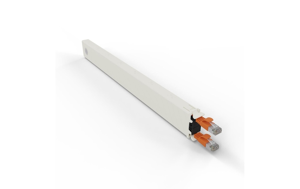 Patchbox CONEX8STPOR Cat 6A, U/FTP, 0.8 m, Orange