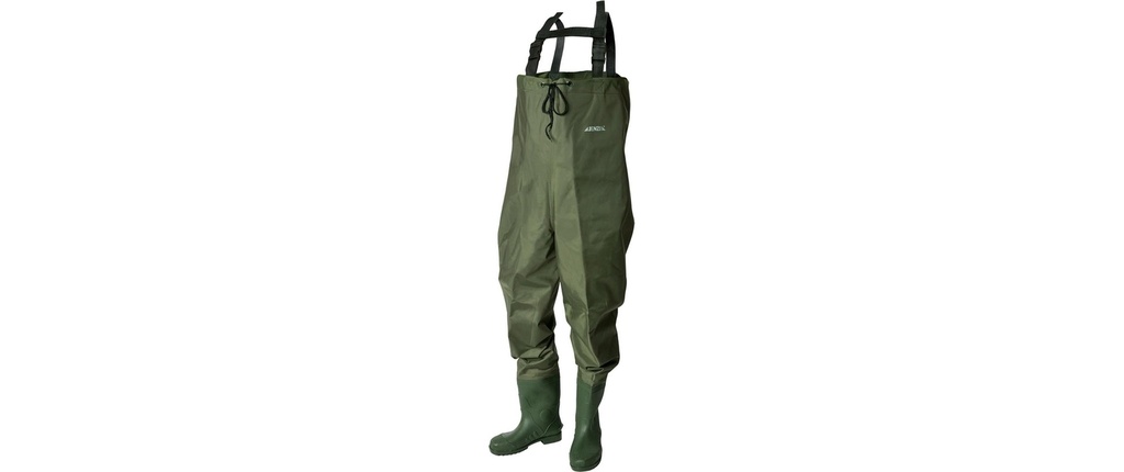 Jenzi Waders Nylon revêtu de PVC taille 40