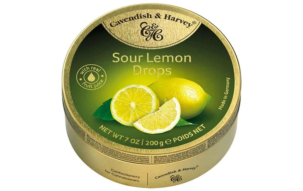 Cavendish & Harvey Bonbons au citron acidulés 200 g