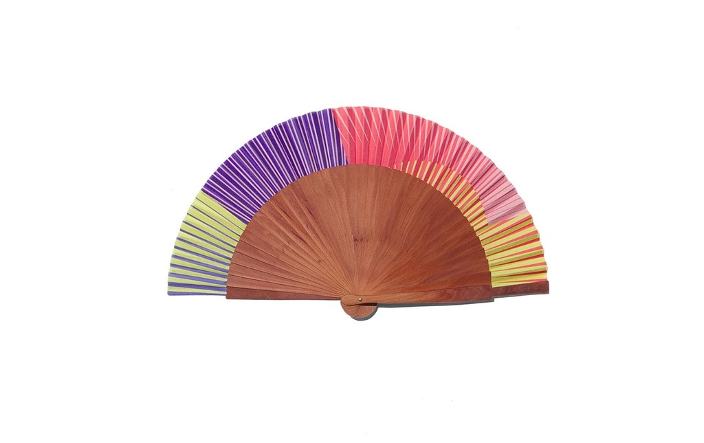 AFO - A FAN OF Éventail manuel- Sunglow 42 cm