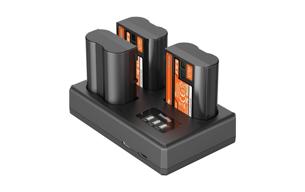 Smallrig Batterie pour Appareils photo numérique Kit de batterie pour appareil photo Nikon EN-EL15c