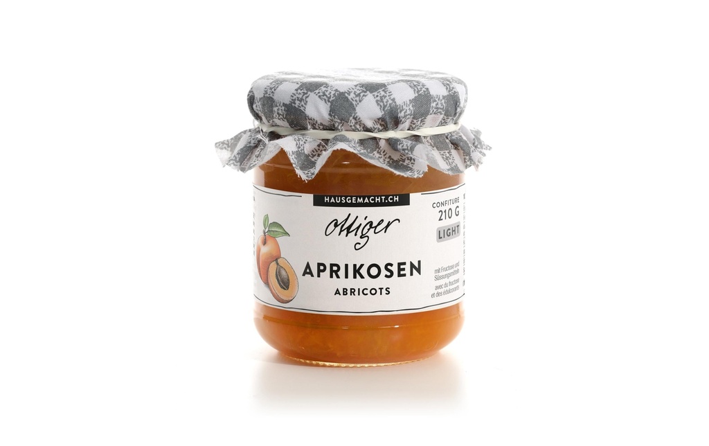 Ottiger Confiture d'abricots Light 210 g