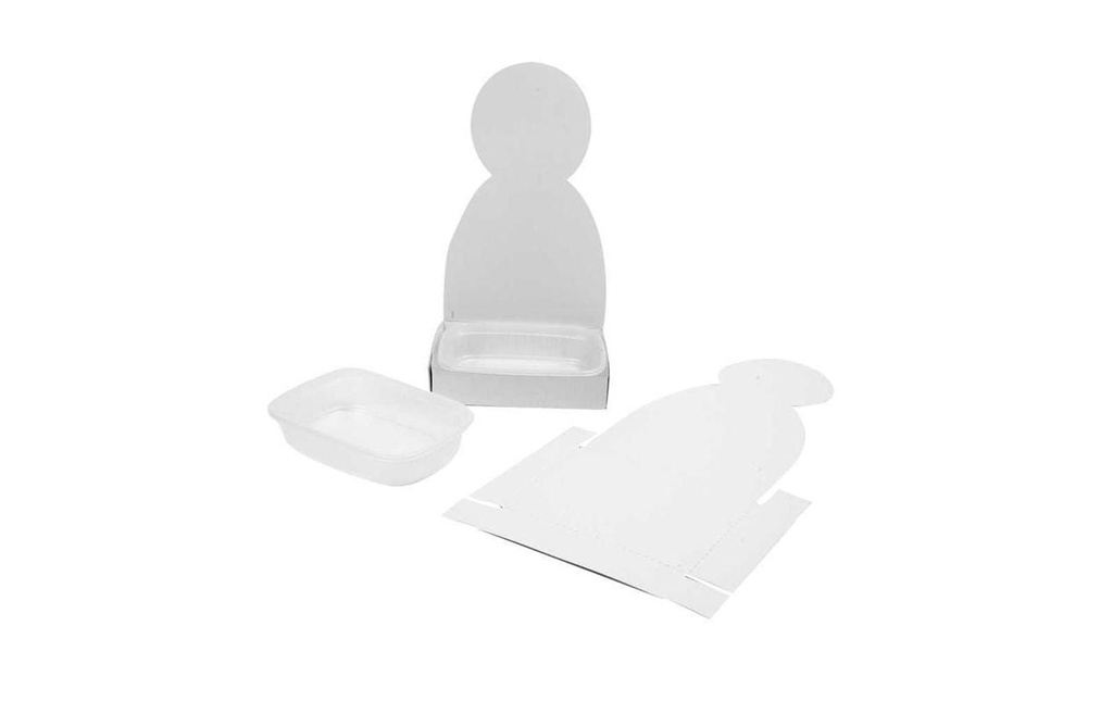 Creativ Company Figurine en carton Kresse 6 pièces