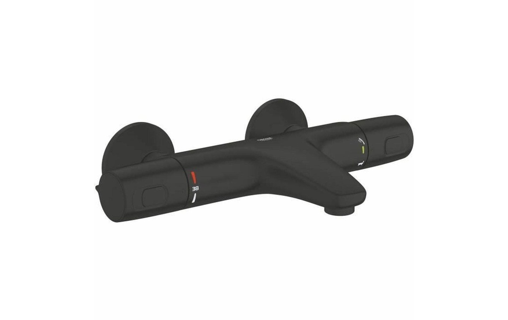 GROHE Tendance de précision noir mat en saillie