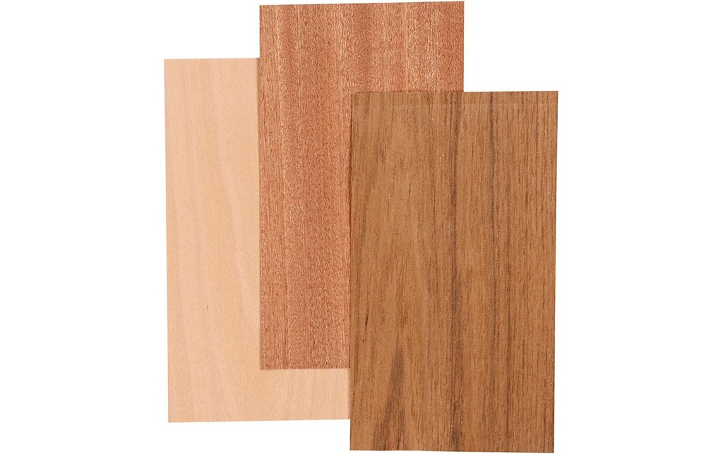 Creativ Company Panneaux de placage Bambou, 12 x 22 cm, 0.75 mm