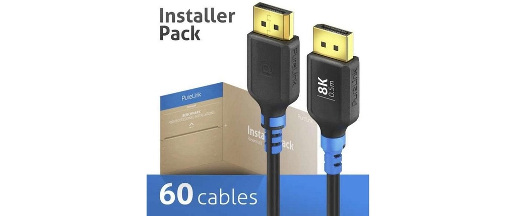 PureLink FlexInstall Câble FI-DP100-005-PCK DisplayPort - DisplayPort, 0.5 m