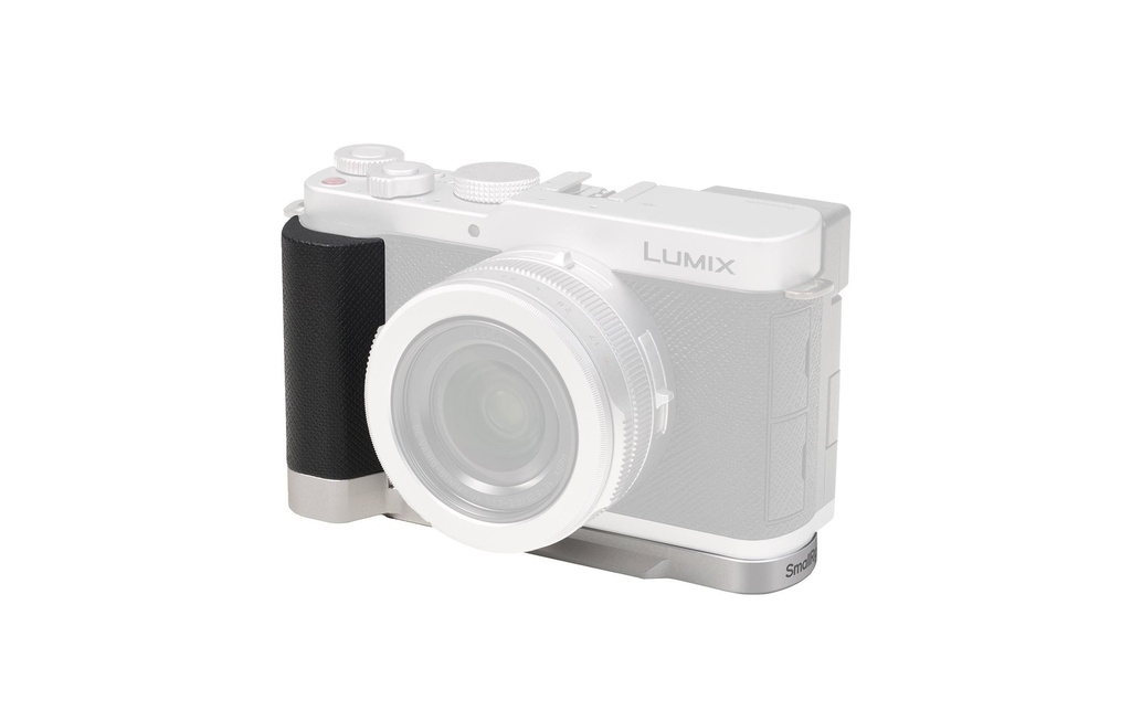 Smallrig 5701 Plaque à monture L Lumix L10 manche en silicone, argent