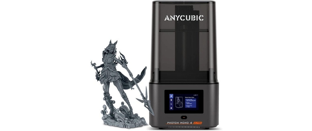 Anycubic Photon Mono 4 Ultra Précision 10K LCD MSLA Noir