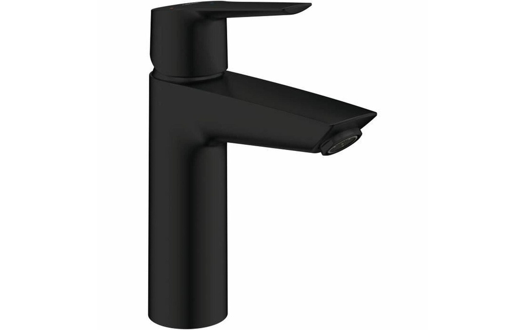 GROHE Lancement M-Size noir mat avec garniture d'écoulement
