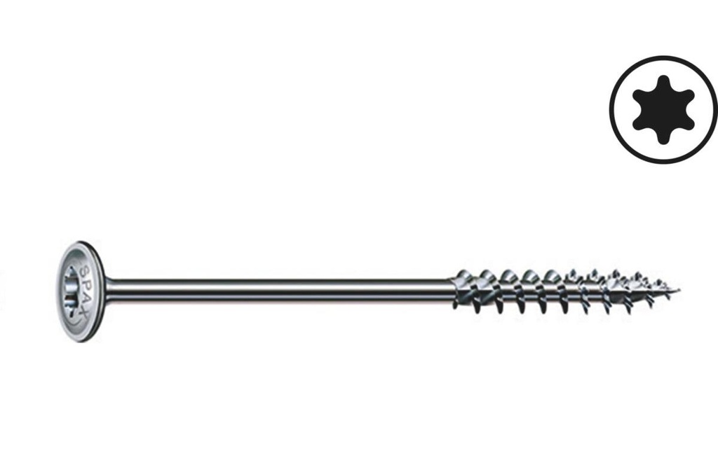 Spax Vis pour construction en bois 8 x 180 mm, 50 Pièce/s