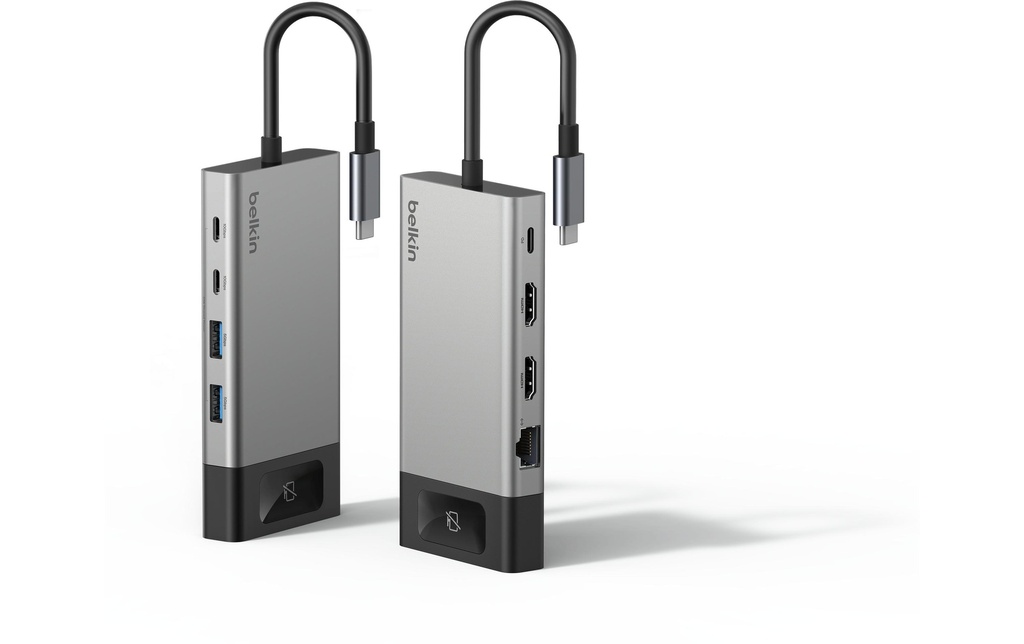 Belkin course Adaptateur USB-C 8-en-1 pour deux écrans