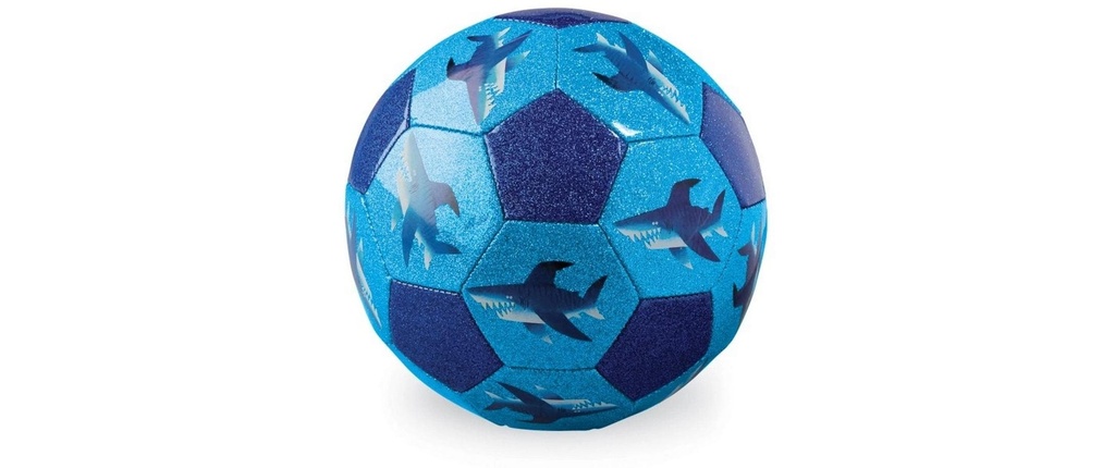 Crocodile Creek Football Shark City Scintillant, 18 cm