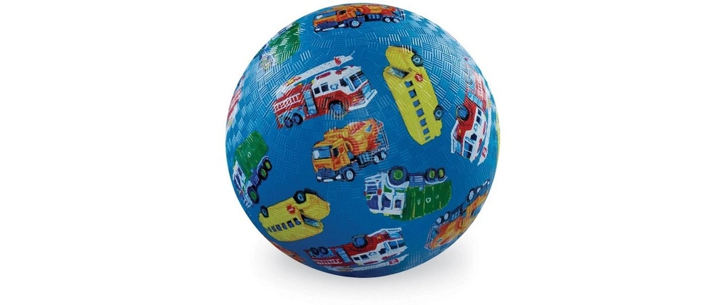 Crocodile Creek Balle de match Véhicules 13 cm Caoutchouc