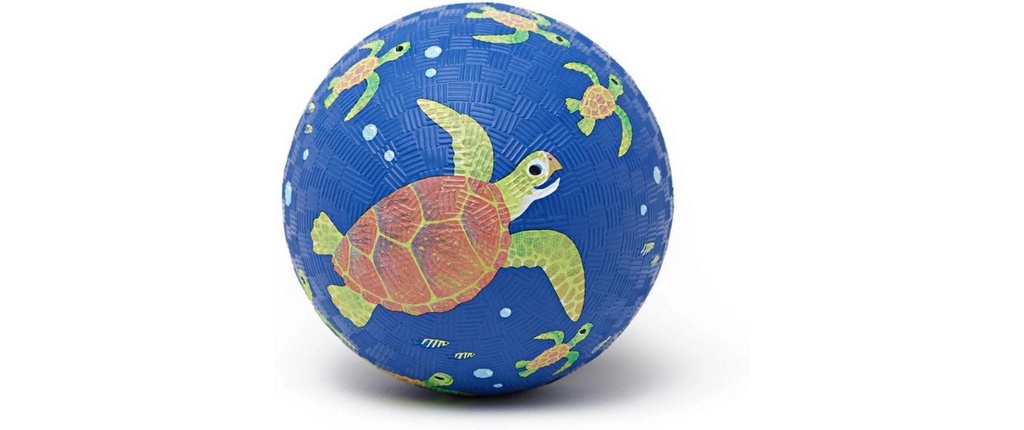 Crocodile Creek Balle de jeu tortue de mer Caoutchouc naturel Ø 18 cm