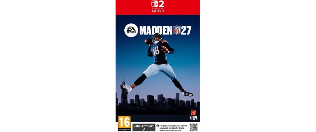 Electronic Arts Madden NFL 27 [NSW2] (D/F/I) (Carte de jeu)