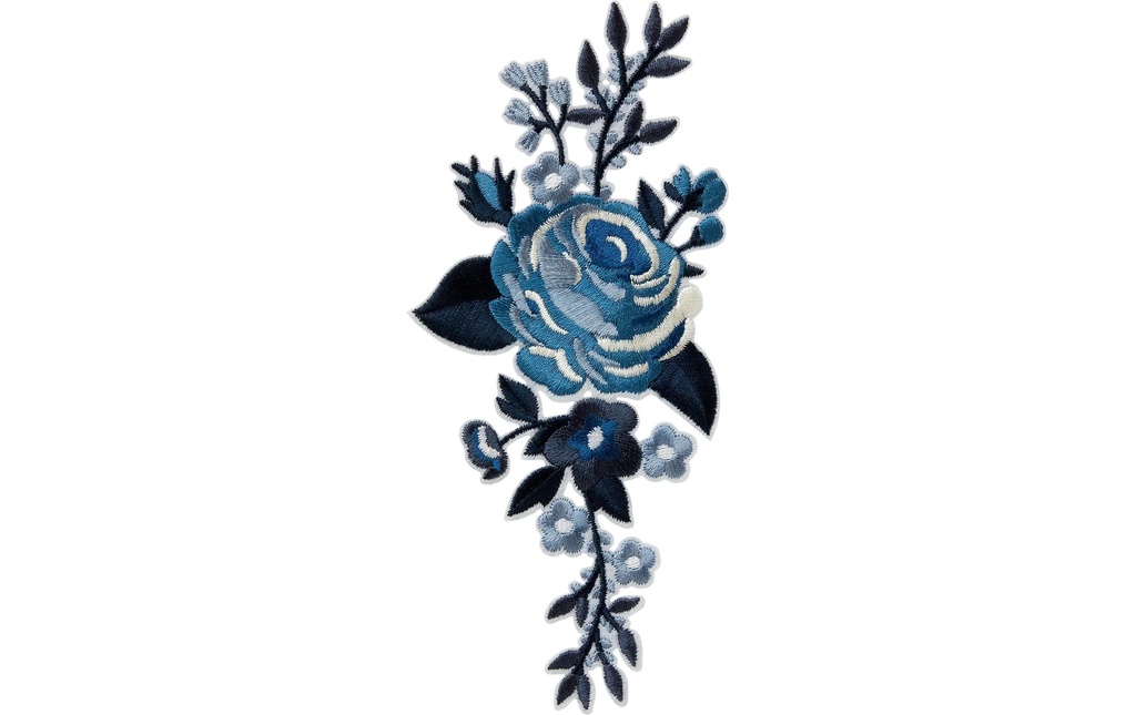 Mono-Quick Écusson Rameau de fleurs 1 Pièce/s