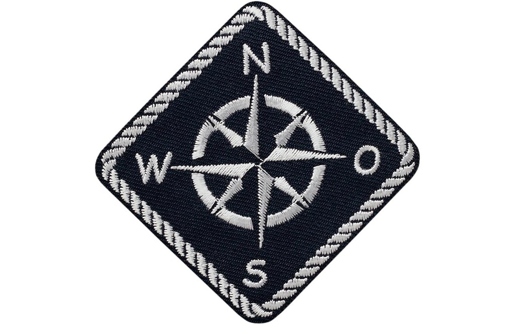 Mono-Quick Ecusson Compas Maritime 1 Pièce/s