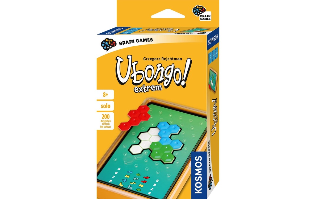 Kosmos Jeux de réflexion Ubongo! Jeux de cerveaux extrêmes