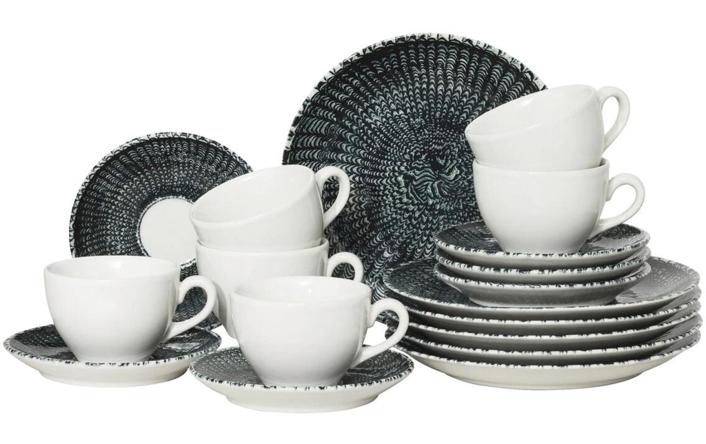 THOMAS Sandora Bleu foncé Set 18 pièces/combiné