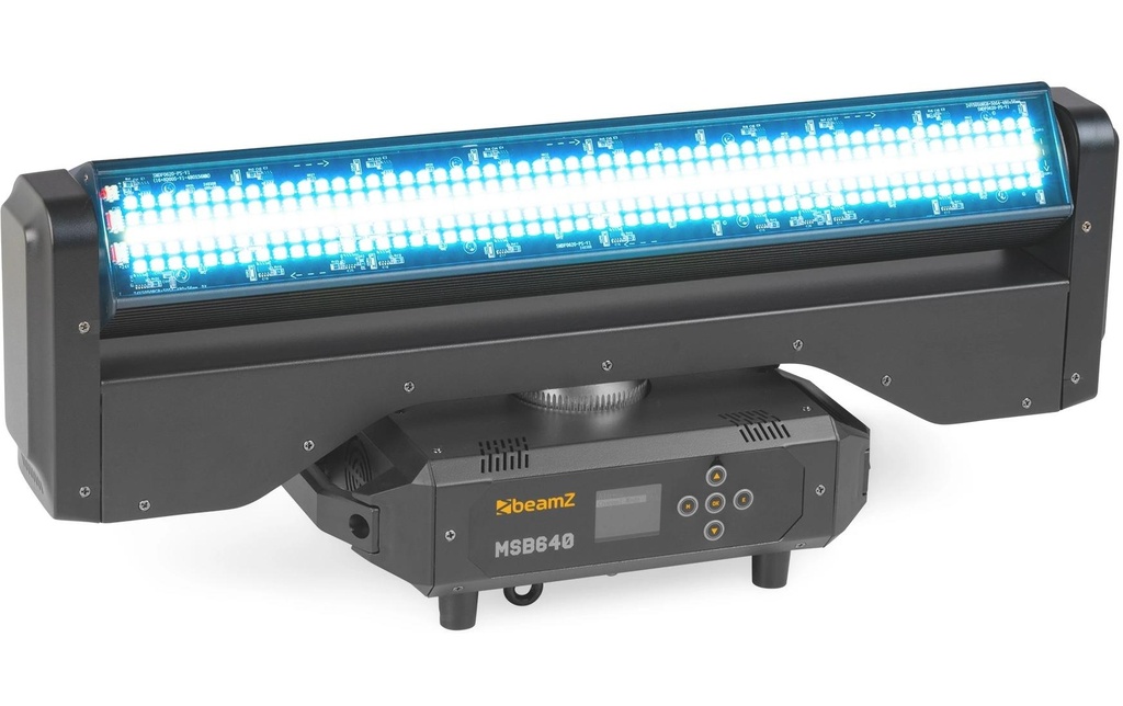 BeamZ MSB640 Barre de LED mobile double face RGBW Wash et Strobe