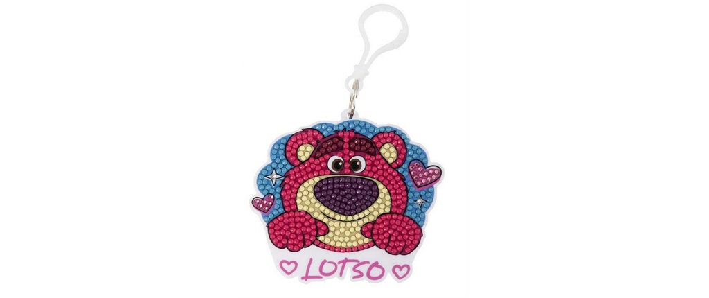 CRAFT Buddy Lotso, Crystal Art Pendentif sac à dos