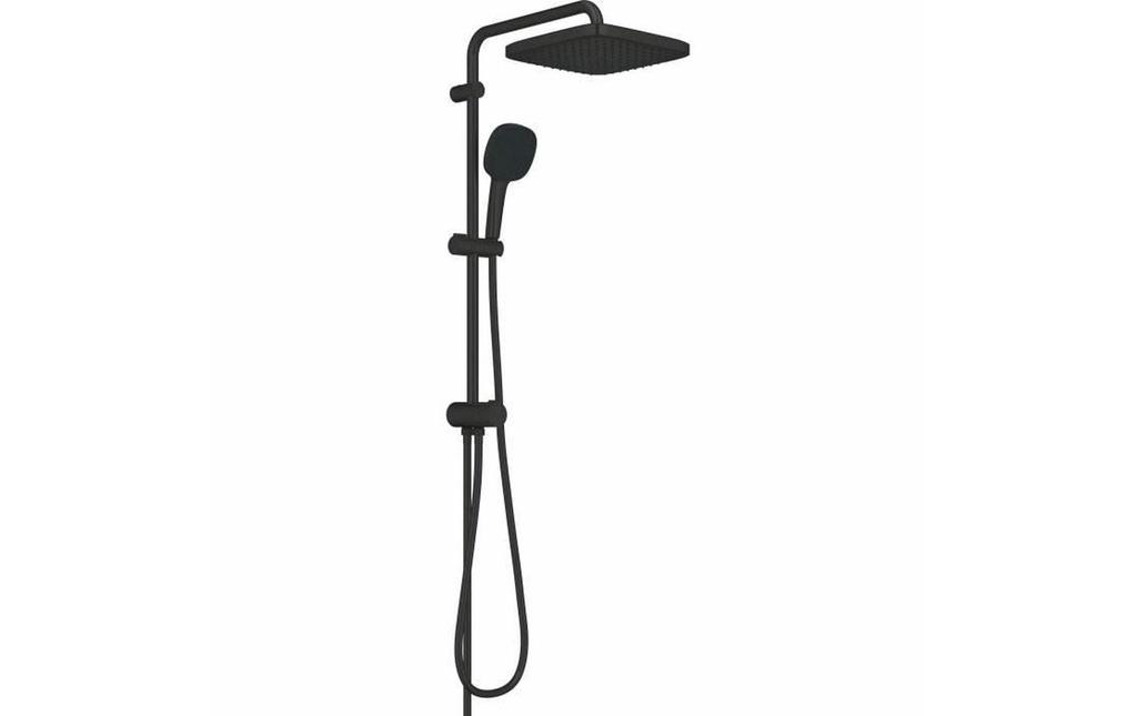 GROHE Vitalio Comfort 250 carré noir mat