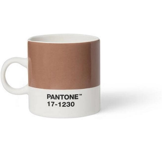 PANTONE BY COPENHAGEN Tasse à espresso Mocha Mousse (100 pces)