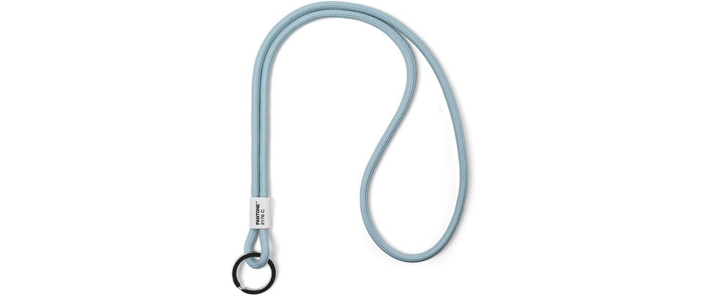 Pantone by Copenhagen Design Porte-clés Nylon métal 48 cm bleu