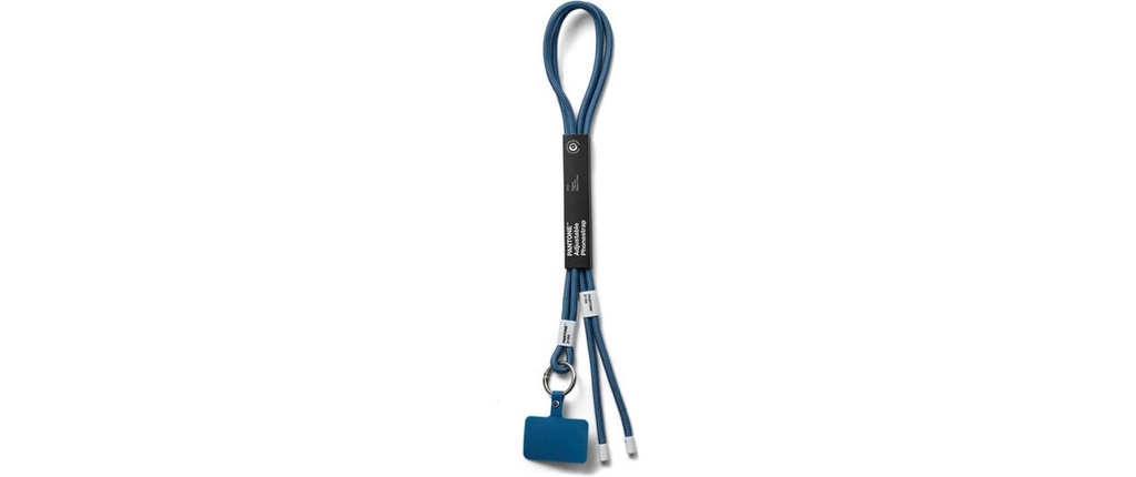Pantone by Copenhagen Design AdjustablePhonestrap Blue2150